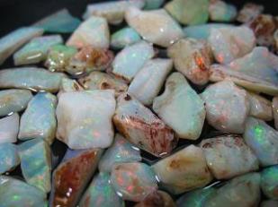 opal rough, raw opal, opal repair, opal inlay, Australian opal